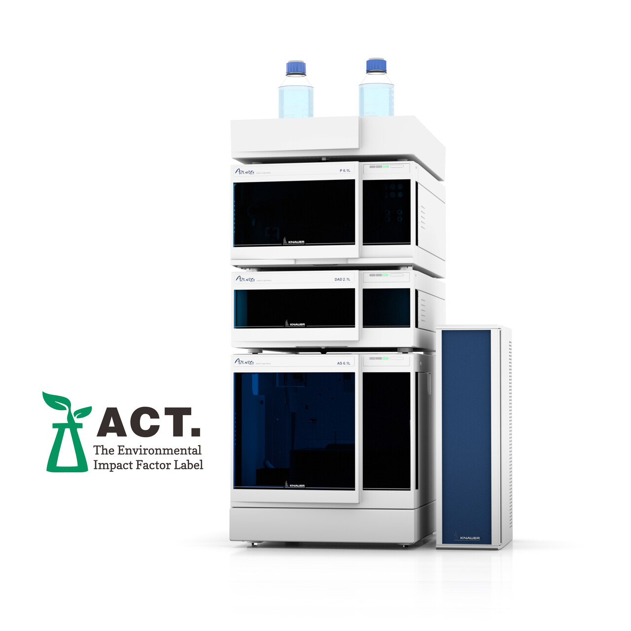 ACT certified KNAUER AZURA 862 bar HPLC system with diode array detection