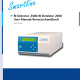 Manual Smartline RI Detecor 2300 / 2400
