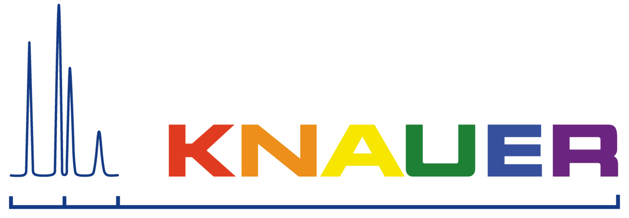 KNAUER logo in rainbow colors