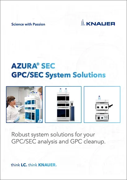 KNAUER AZURA GPC/SEC System Solutions Brochure