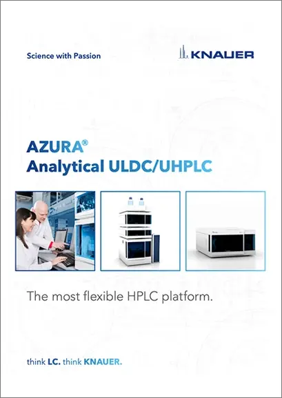 KNAUER AZURA Analytical (U)HPLC System Solutions Brochure