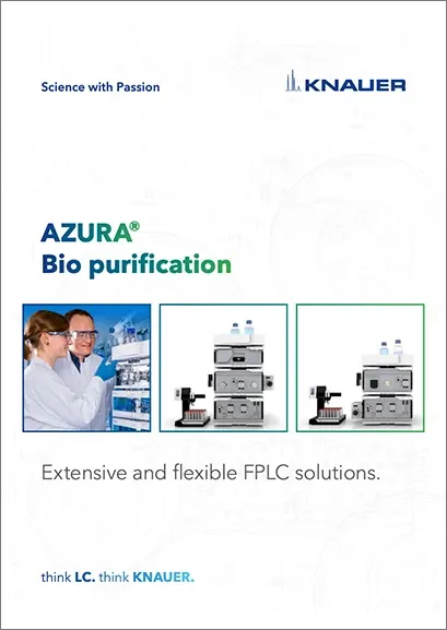 KNAUER AZURA Bio LC System Solutions Brochure