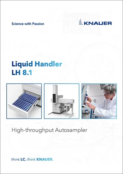 KNAUER Liquid Handler LH 8.1 Brochure