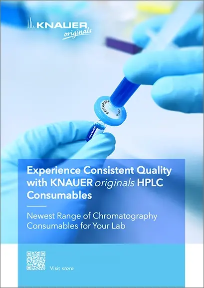 KNAUERoriginals HPLC Consumables Brochure