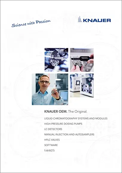 KNAUER OEM Product Portfolio Brochure